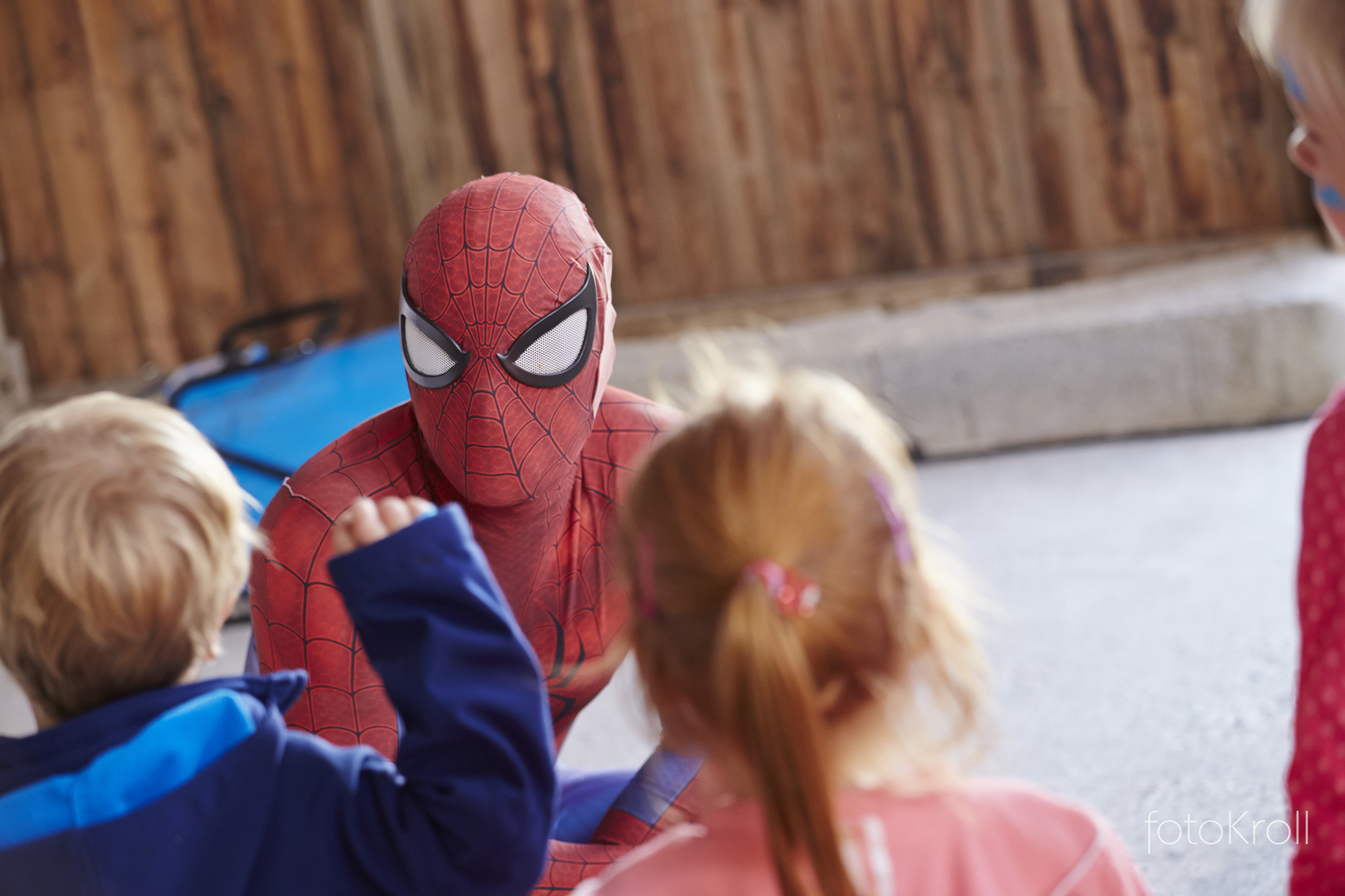 Spider-Man mit Kids